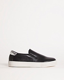 Elasticated Slip On Trainer E Fit