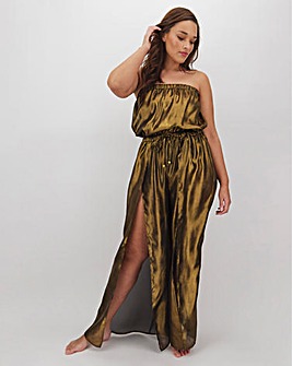 Joanna Hope Metallic Jumpsuit