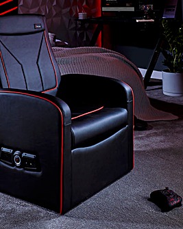 X Rocker Shift Luxe JR 2.1 Stereo Storage Gaming Chair with Subwoofer