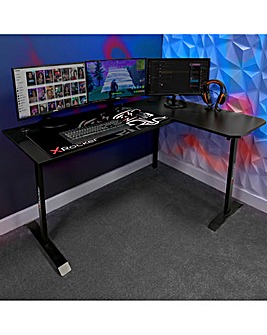 X Rocker Panther XL Reversible Corner Gaming Desk