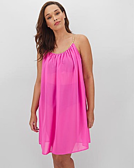 Knotted Strap Beach Dress