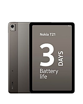 Nokia T21 4GB 64GB 4G Tablet - Grey