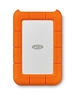 Seagate LaCie 1TB USB-C Rugged Portable Drive Secure