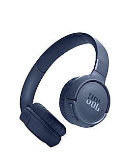 JBL Tune 520BT Wireless On Ear Headphones - Blue