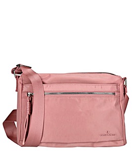 Enrico Benetti Janice Single Handle Glossy Nylon Shoulderbag