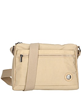 Enrico Benetti Suzie Single Handle Crinkle Nylon Shoulderbag