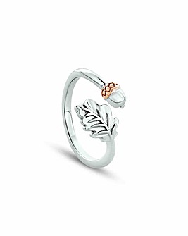 Clogau Royal Clogau Sterling Silver Oak Leaf Ring