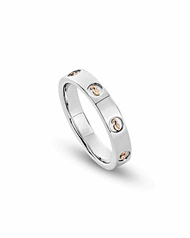 Clogau Insignia Slim Band Ring