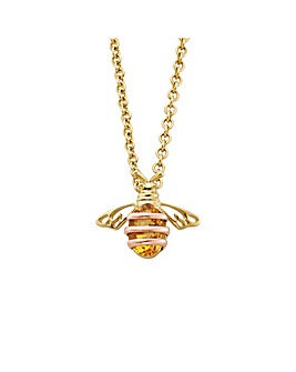 Clogau Honey Bee Gold and Citrine Pendant