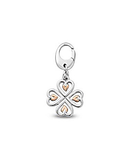 Clogau Sterling Silver Heart Charm