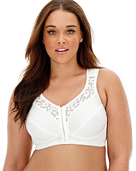 Miss Mary Cotton Lace F/Fastening Comfort Bra