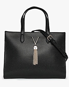 Valentino Bags Divina Black Shopper Bag