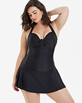 Black Padded Swimdress