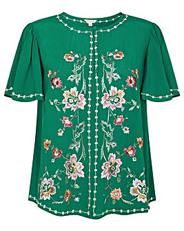 Monsoon Toby Embroidered Top