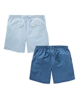Capsule Mix Pack of 2 Woven Shorts
