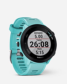 Garmin Forerunner 55 GPS Running Smart Watch - Aqua