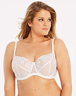 Pour Moi St Tropez Full Cup Wired White Bra