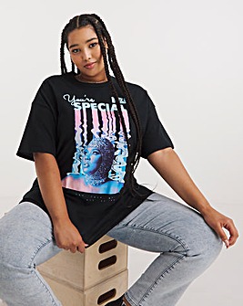 Black Lizzo License Tee