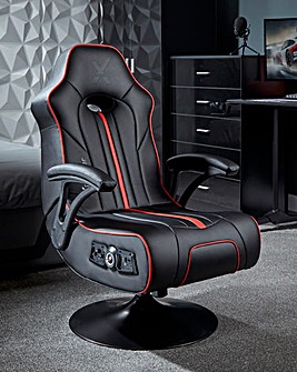 X Rocker Torque 2.1 Stereo Audio Gaming Chair with Vibration