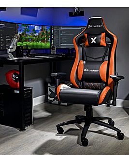 X Rocker Merlin Esports Gaming Chair With 4D Comfort