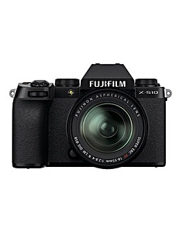 Fujifilm X-S10 Mirrorless Digital Camera with XF18-55mmF2.8-4 R LM OIS Lens