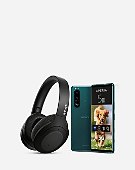 Xperia 5 III 5G 128GB Green & Free Sony WH-H910 KTS Headphones