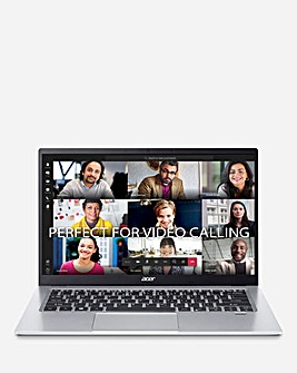 Acer Swift 1 SF114-34 Intel Pentium 128GB 14in Windows 11 Laptop - Silver