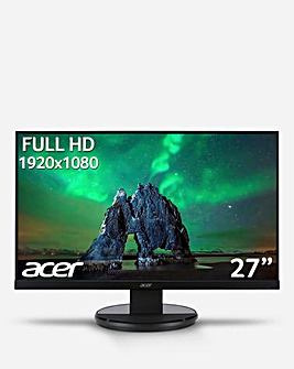 Acer K2 Series ZeroFrame FreeSync 1ms 27in Monitor