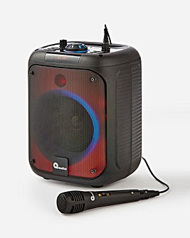 Audial PULSE 15W Cube Karaoke Party Speaker with Flame Effect