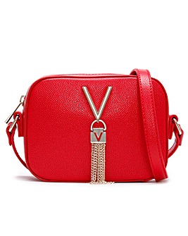 Valentino Bags Divina Pebbled Camera Bag