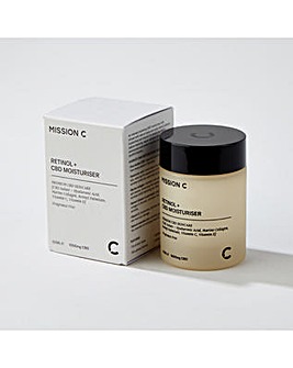 Mission C Combat aging with Night CBD Moisturiser, Retinol & Marine Collagen