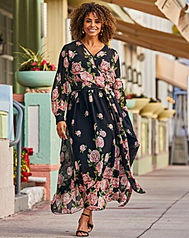 joanna hope print maxi dress