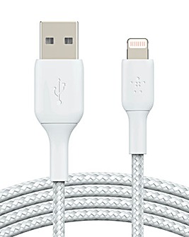 Belkin BOOST CHARGE iPhone Lightning Braided Charging Cable 1m