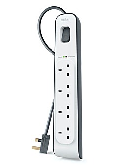 Belkin 4 outlet Surge Protection Strip with 2M Power Cord