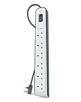 Belkin 6 outlet Surge Protection Strip with 2M Power Cord