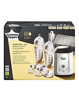 Tommee Tippee Express and Go Electric Breast Pump Set