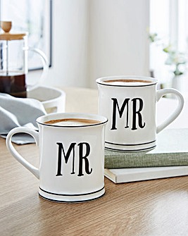 Sass & Belle Mr & Mr Mugs