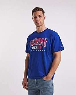 Tommy Jeans Blue Graphic T-Shirt