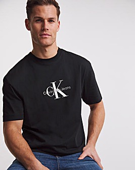 Calvin Klein Jeans Black Oversized Tee