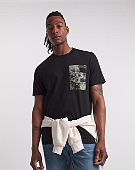 Calvin Klein Black Photo Print T-Shirt