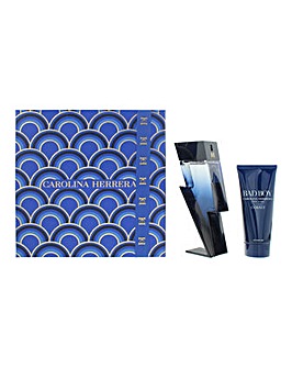Carolina Herrera Bad Boy Cobalt 2 Piece Gift Set: Eau de Toilette 100ml - Shower