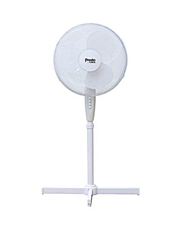 Tower 16 Inch Oscillating White Stand Fan
