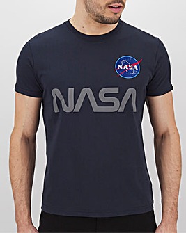 Alpha Industries Reflective Nasa T-Shirt