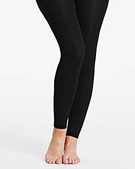 Pretty Secrets 1 Pack Black 200 Denier Footless Tights - Black