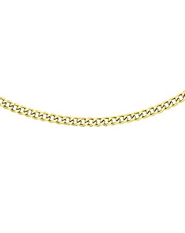 9Ct Gold Curb Chain