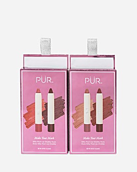 Pur Make Your Mark Silky Pout Creamy Lip Chubby Duo