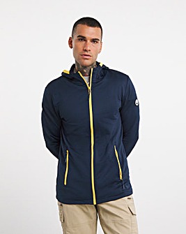 Snowdonia Textured Hooded Zip Up