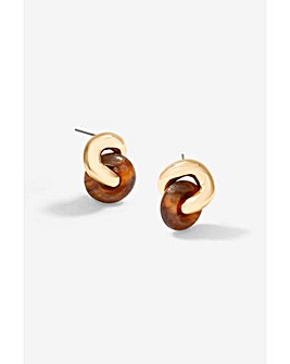 Jon Richard Resin Knot Studs