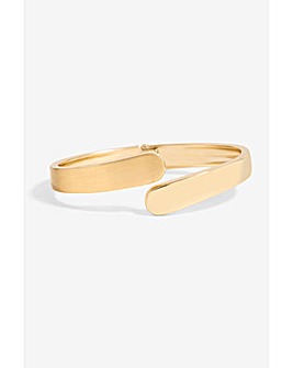 Jon Richard Satin Open Bangle