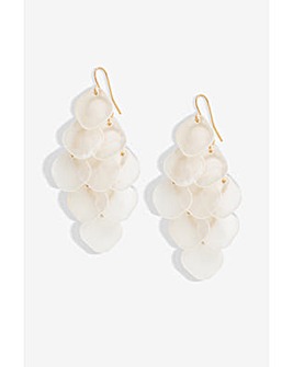 Mood Shell Chandelier Drop Earrings